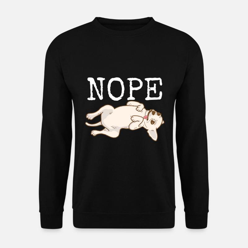 Chihuahua Nope - Unisex Pullover - Schwarz