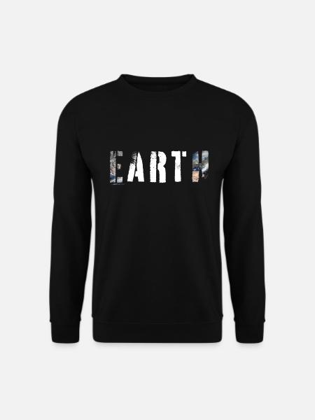 EARTH ART - Unisex Sweatshirt - black