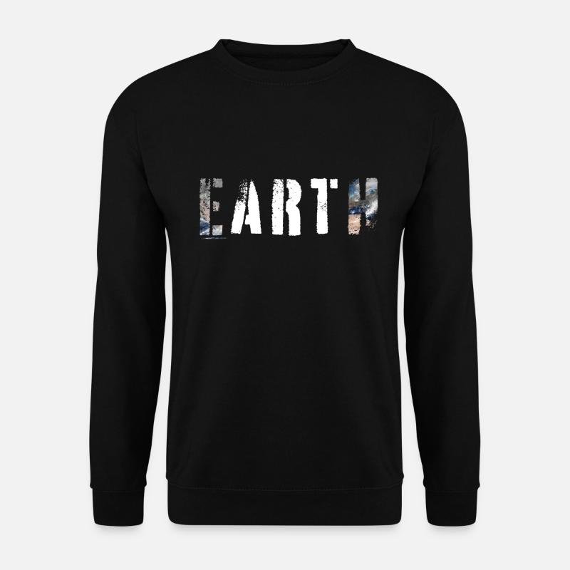 ERDKUNST - Unisex Pullover - Schwarz
