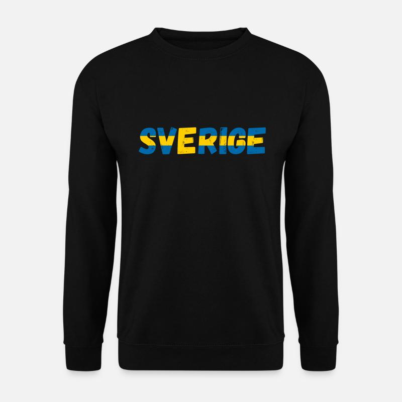 Sverige Schweden - Unisex Pullover - Schwarz