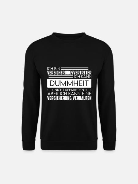Versicherungsvertreter Für Versicherungsmakler Ver - Unisex Pullover - Schwarz