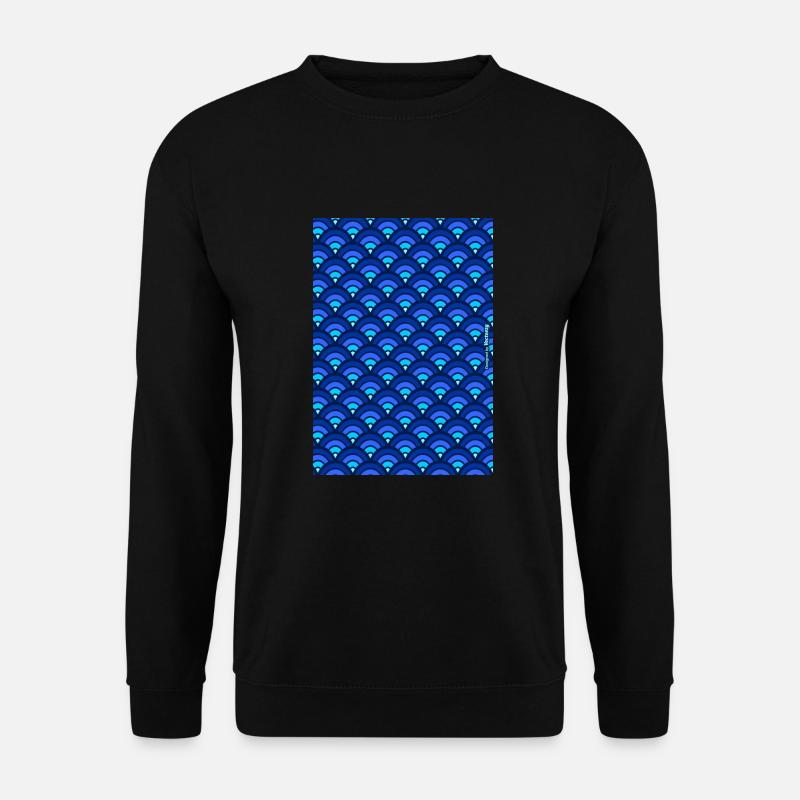 BLUEFISH vecteezy com - Unisex Sweatshirt - black