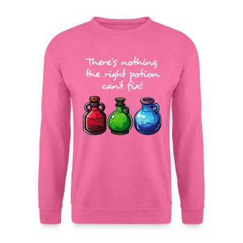 There's A Potion For Everything - light - Unisex Sweatshirt - pink - Front