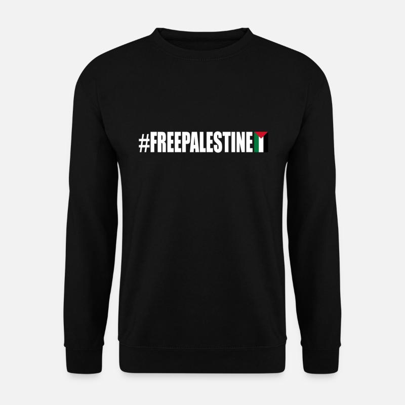 Free palestine - Unisex Pullover - Schwarz