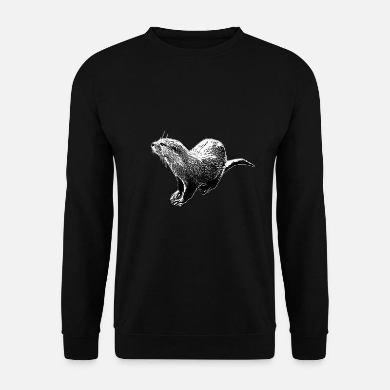 Otter - Unisex Pullover - Schwarz