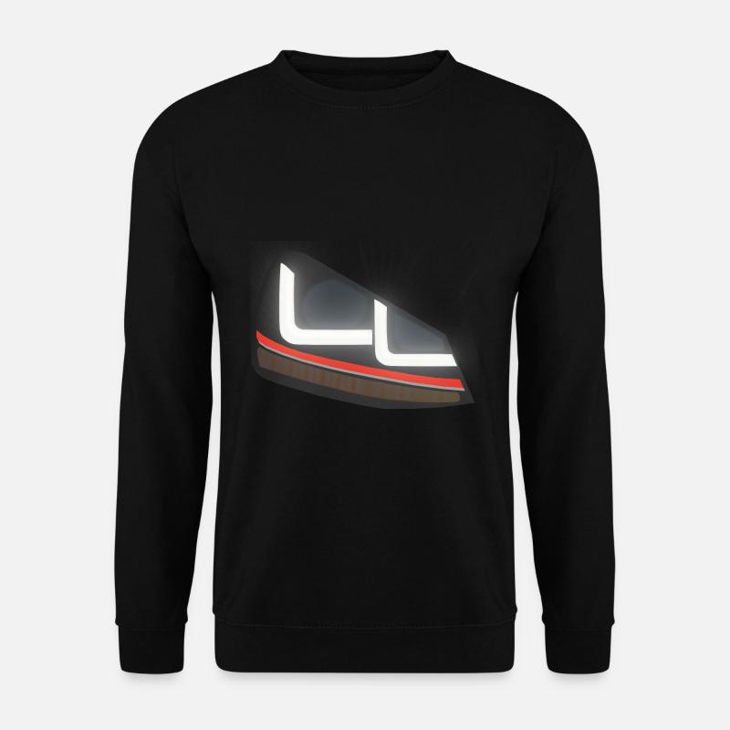 Der Scheinwerfer - Auto - Unisex Pullover - Schwarz