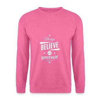 Glaube - Unisex Pullover - Pink - Vorne