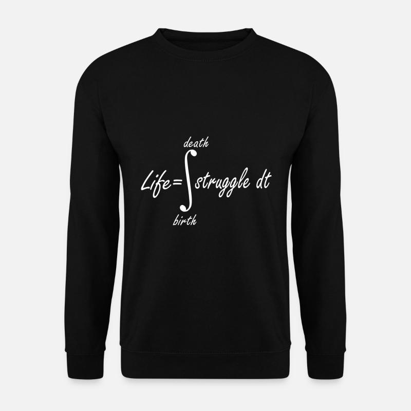 Drôle de maths - Sweat-shirt Unisexe - noir