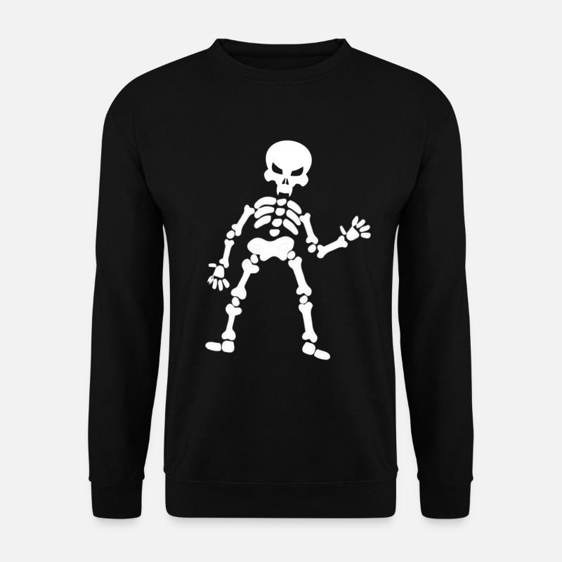 skeleton - Unisex Sweatshirt - black