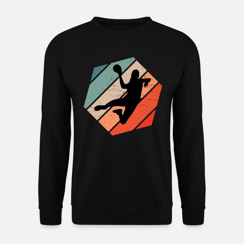 Handballspielen Handballer Handball Herren - Unisex Pullover - Schwarz