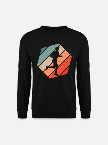 Course de fond Marathon - Sweat-shirt Unisexe - noir