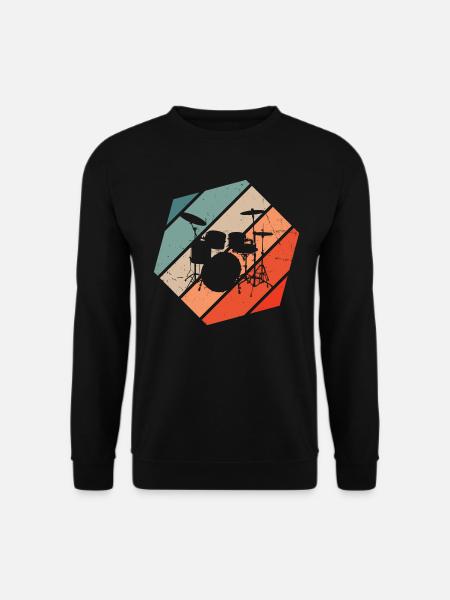 Drummer Drummer Drumming Drums - Unisex Sweatshirt - black
