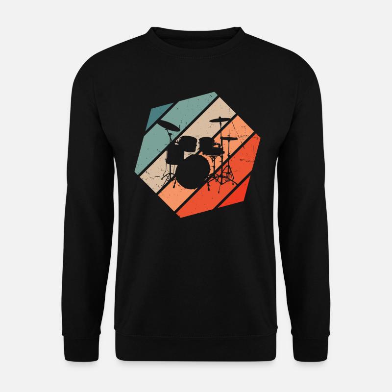 Drummer Drummer Drumming Drums - Unisex Sweatshirt - black