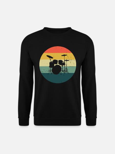 Batteur Hommes Batteur Batteur - Sweat-shirt Unisexe - noir
