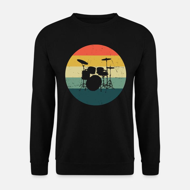 Batteur Hommes Batteur Batteur - Sweat-shirt Unisexe - noir