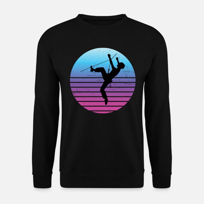 Climbing Damen Klettern Climber Boulder - Unisex Pullover - Schwarz