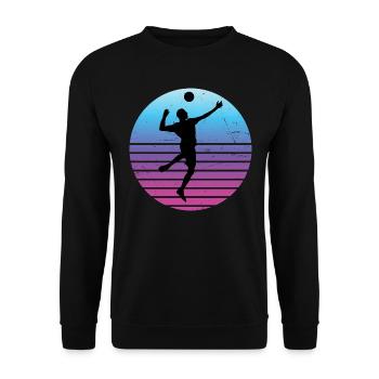 Fistball Fistball Homme Fistball - Sweat-shirt Unisexe - noir - Devant - Alina (178cm) & Michal (187cm)