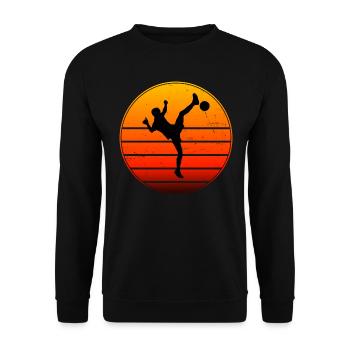 Football Football Tennis Football Tennis Women - Unisex Sweatshirt - black - Front - Alina (178cm) & Michal (187cm)