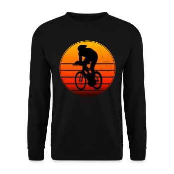 Vélo de route Vélo de route Cyclisme de route - Sweat-shirt Unisexe - noir - Devant - Alina (178cm) & Michal (187cm)