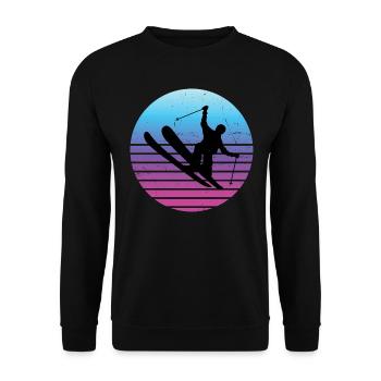 Slopestyle Herren Freestyle Ski Ski Freestyle - Unisex Pullover - Schwarz - Vorne - Alina (178cm) & Michal (187cm)