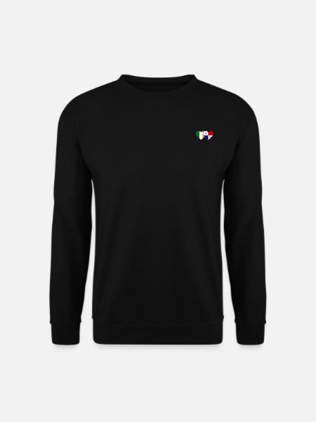 Irland Panama Flagge - Unisex Pullover - Schwarz