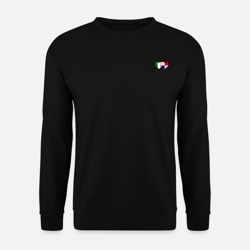 Irlande Drapeau du Panama - Sweat-shirt Unisexe - noir