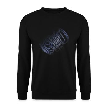 waldhorn french horn - Unisex Pullover - Schwarz - Vorne - Alina (178cm) & Michal (187cm)
