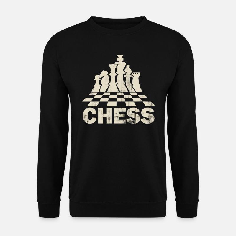 schach - Unisex Pullover - Schwarz