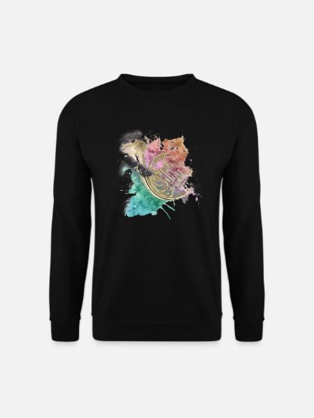 corne - Sweat-shirt Unisexe - noir
