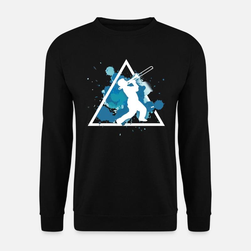 posaune - Unisex Pullover - Schwarz