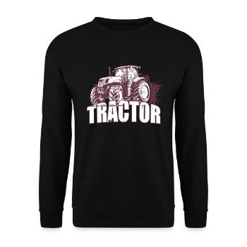 Traktor - Unisex Pullover - Schwarz - Vorne - Alina (178cm) & Michal (187cm)