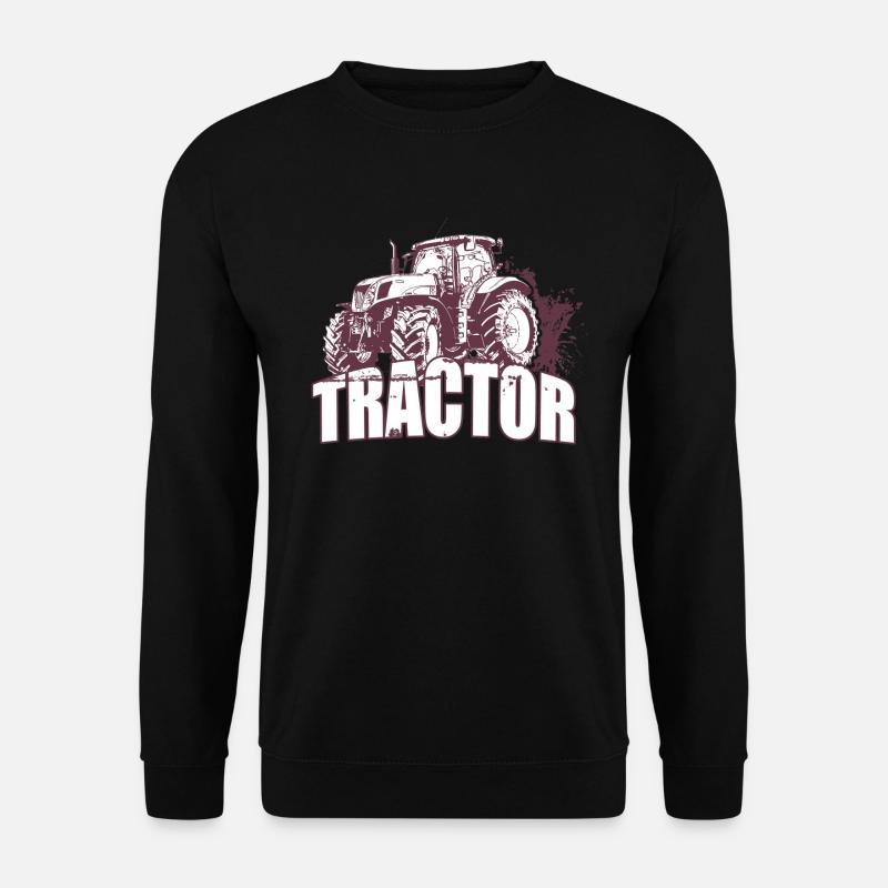 tractor - Unisex Sweatshirt - black