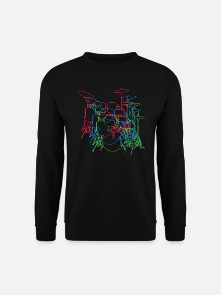 drum - Unisex Sweatshirt - black
