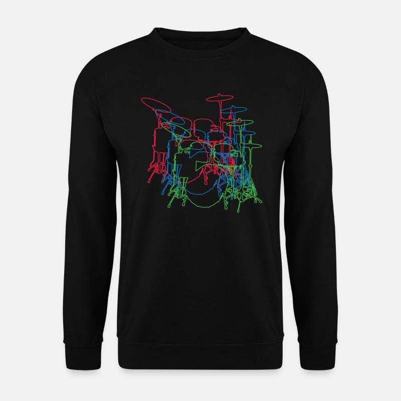 drum - Unisex Sweatshirt - black