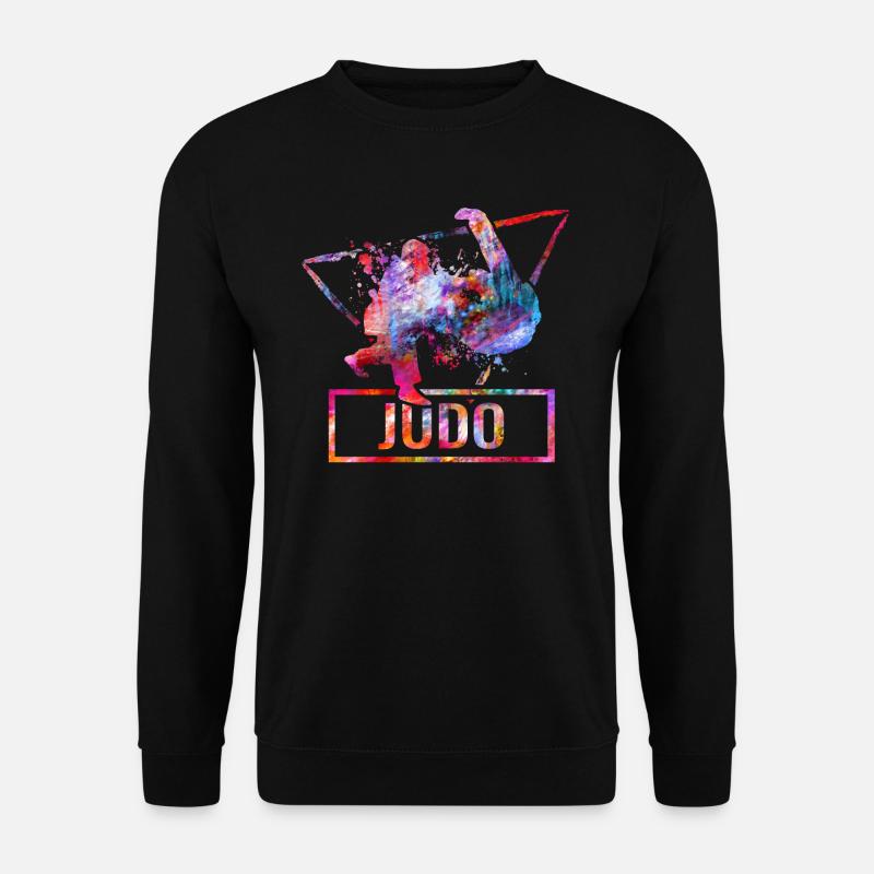 judo - Unisex Pullover - Schwarz