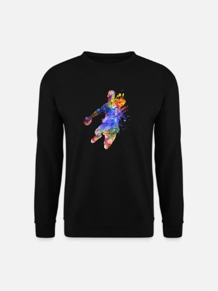 handball - Unisex Pullover - Schwarz