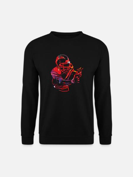 american football - Unisex Pullover - Schwarz