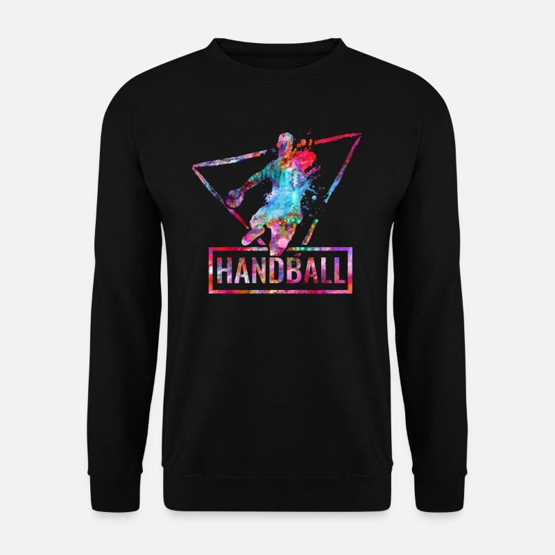 handball handballer geschenk - Unisex Pullover - Schwarz