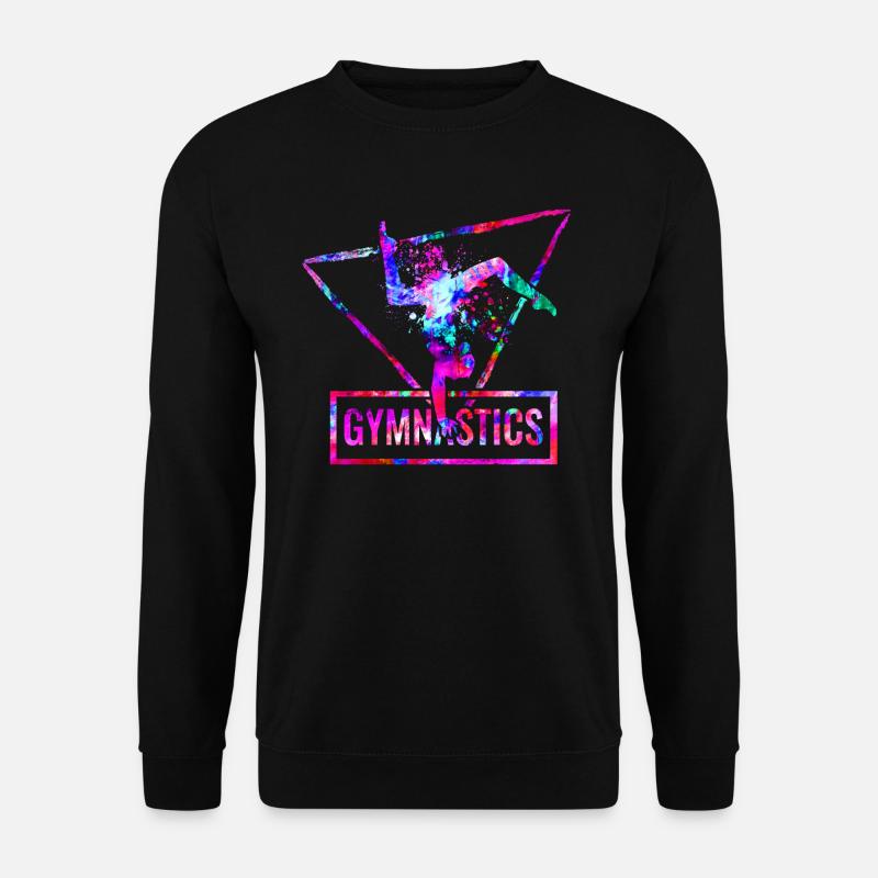 do gymnastics - Unisex Sweatshirt - black