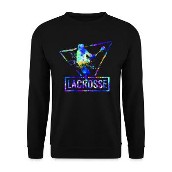 Lacrosse - Unisex Pullover - Schwarz - Vorne - Alina (178cm) & Michal (187cm)