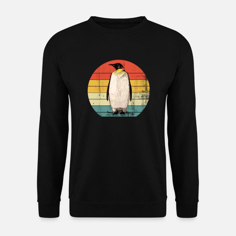 Pinguin - Unisex Pullover - Schwarz