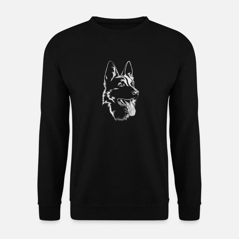 German Shepherd - Unisex Sweatshirt - black