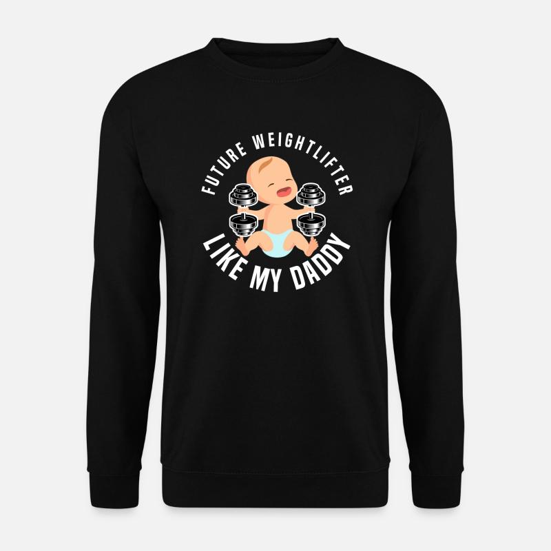 Gewichtheben - Unisex Pullover - Schwarz
