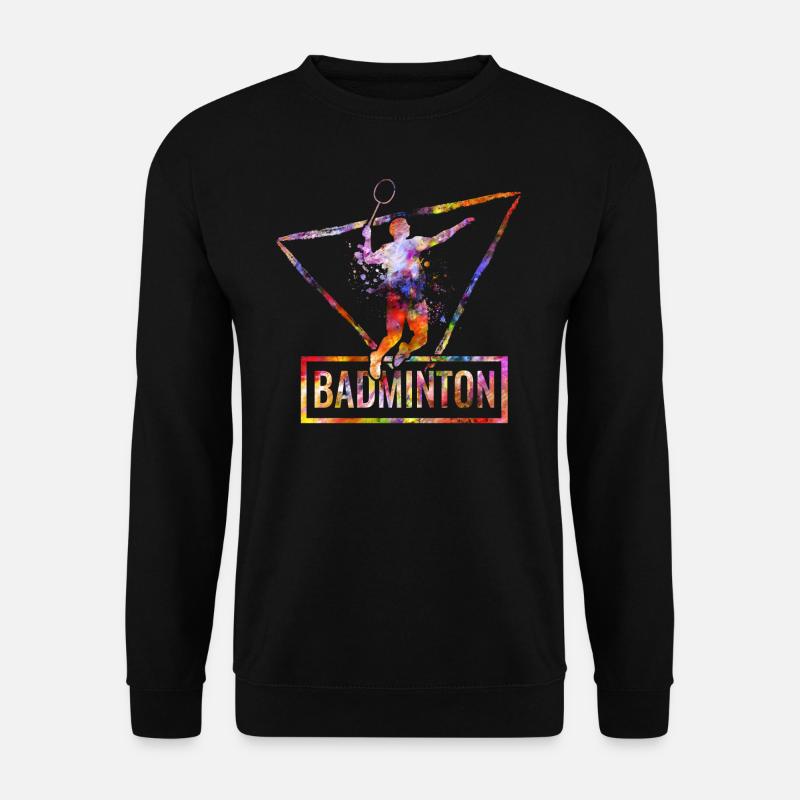 Badminton - Unisex Pullover - Schwarz