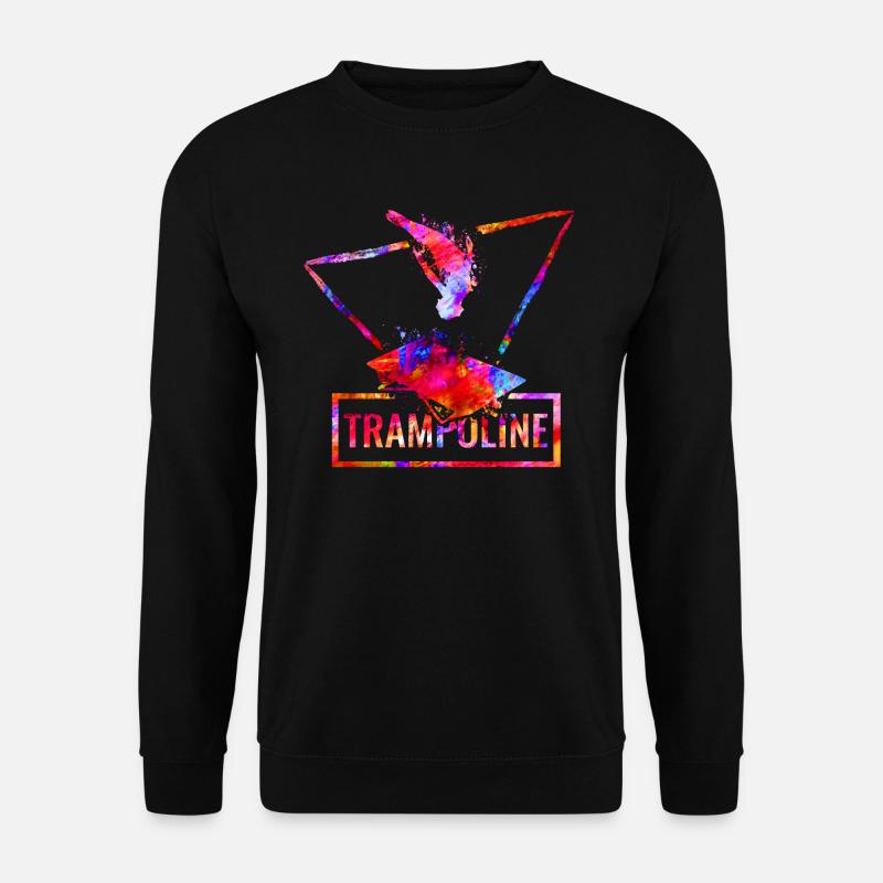 trampoline - Unisex Sweatshirt - black