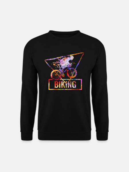 To go biking - Unisex Sweatshirt - black