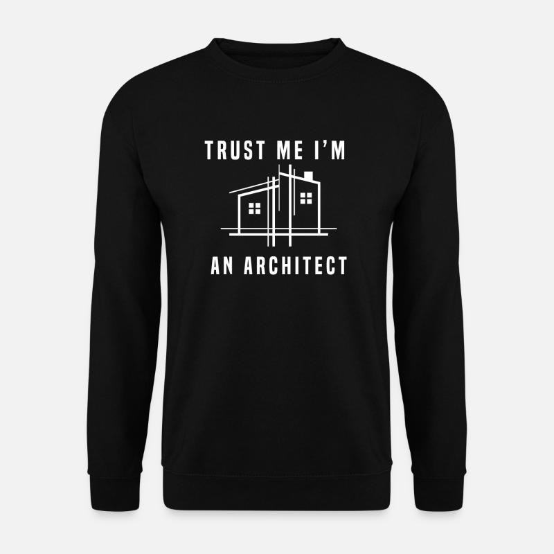 architecte - Sweat-shirt Unisexe - noir