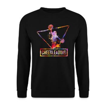 Cheerleading - Unisex Pullover - Schwarz - Vorne - Alina (178cm) & Michal (187cm)