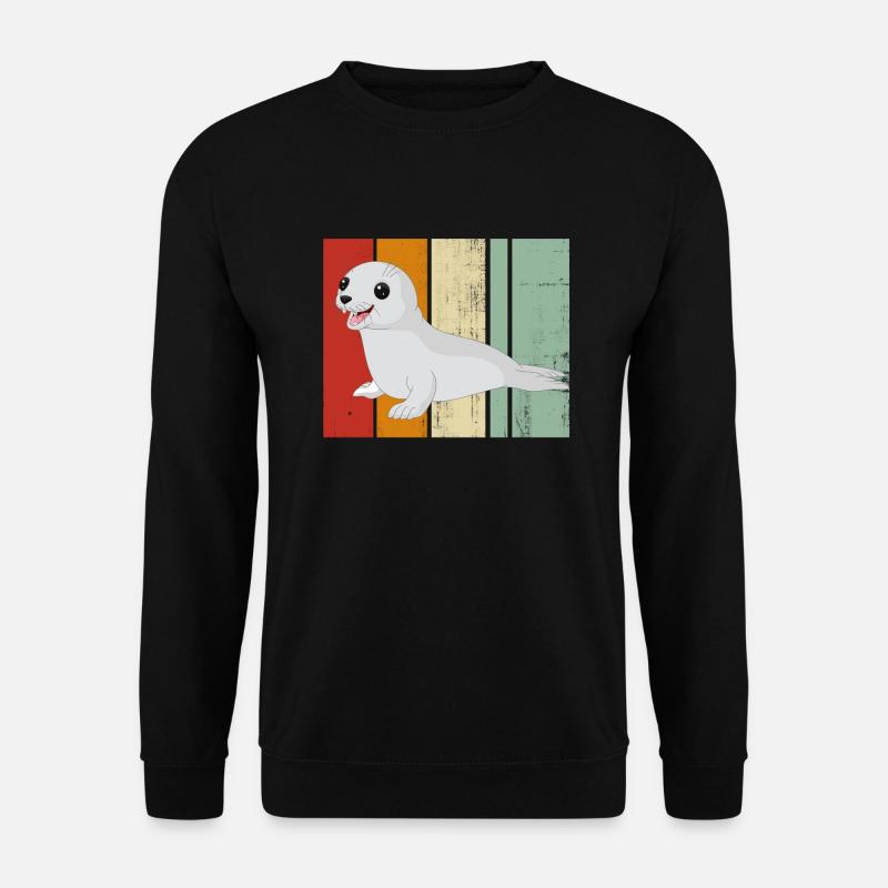 seal - Unisex Sweatshirt - black