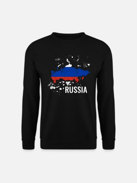 Russie - Sweat-shirt Unisexe - noir